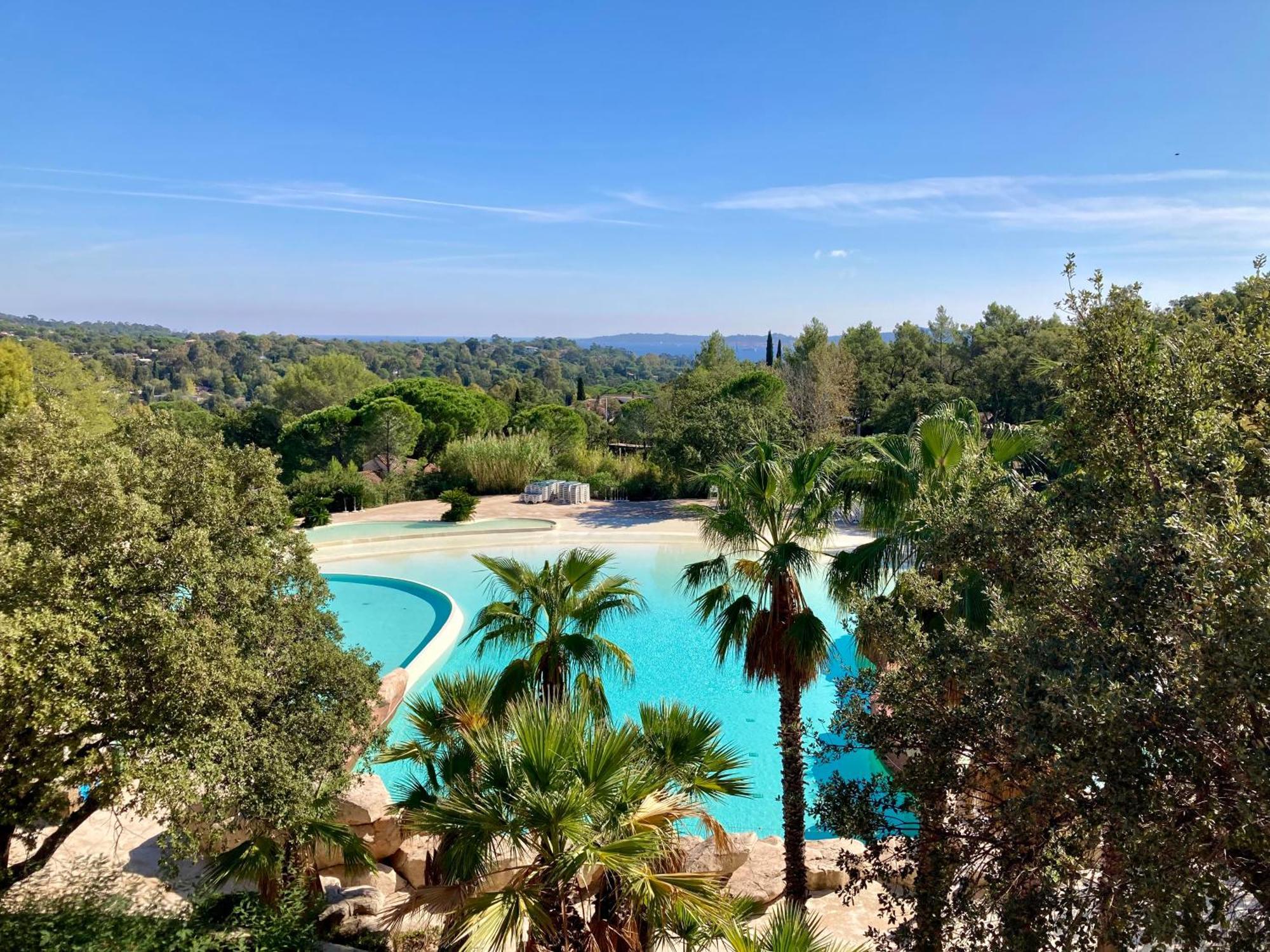 Les Restanques Vue Mer Roses 1070 Rez De Jardin Гримо Экстерьер фото